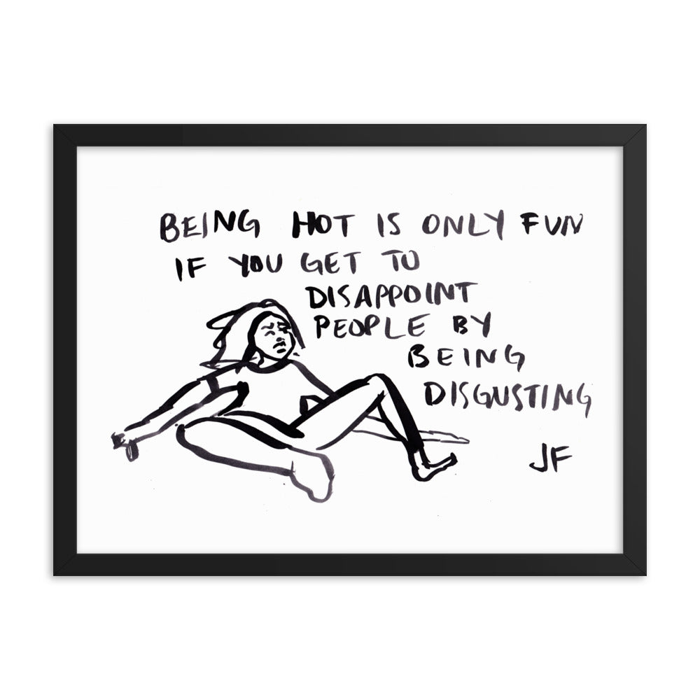 Being Hot is Only Fun if You Get to Disappoint People poster