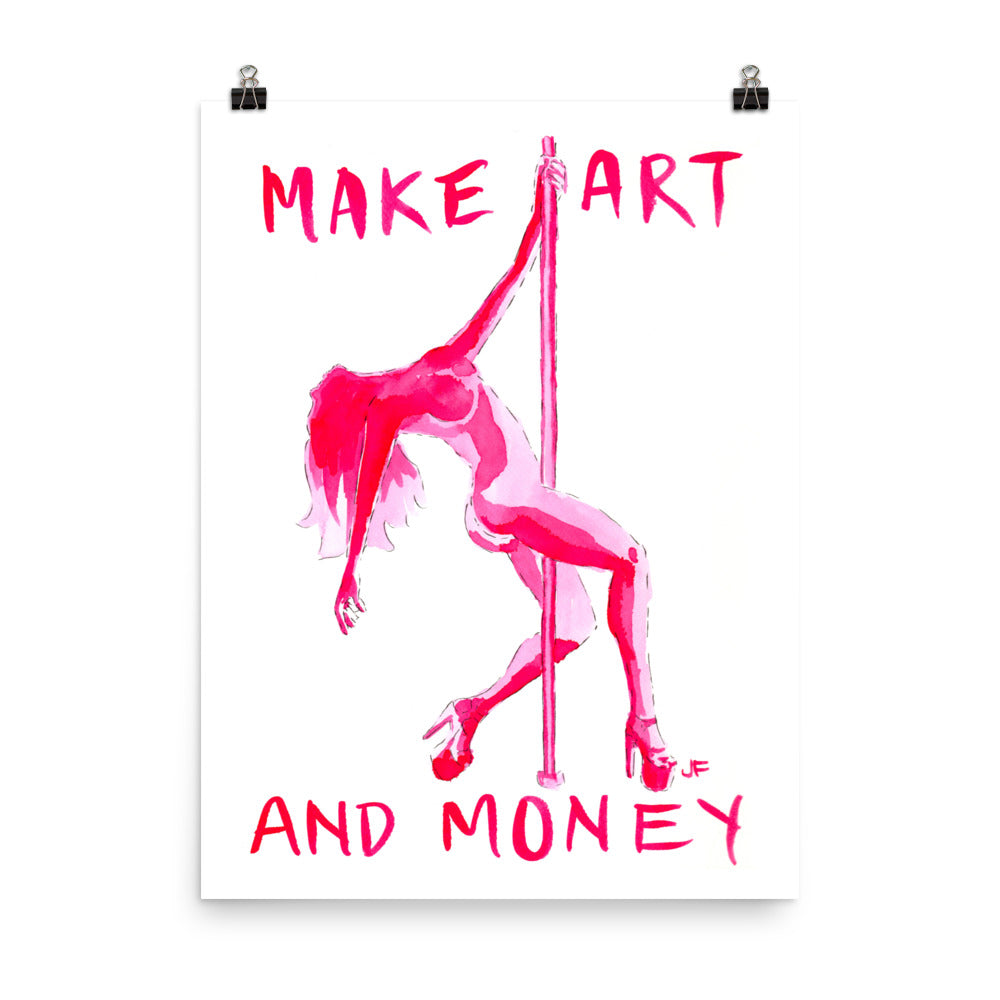 Make Art and Money poster