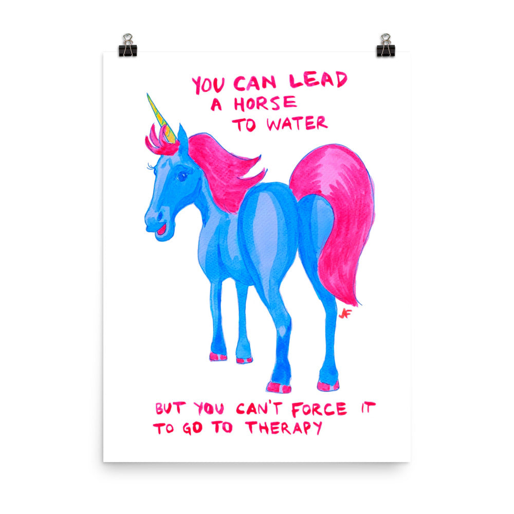 You Can Lead a Horse to Water poster