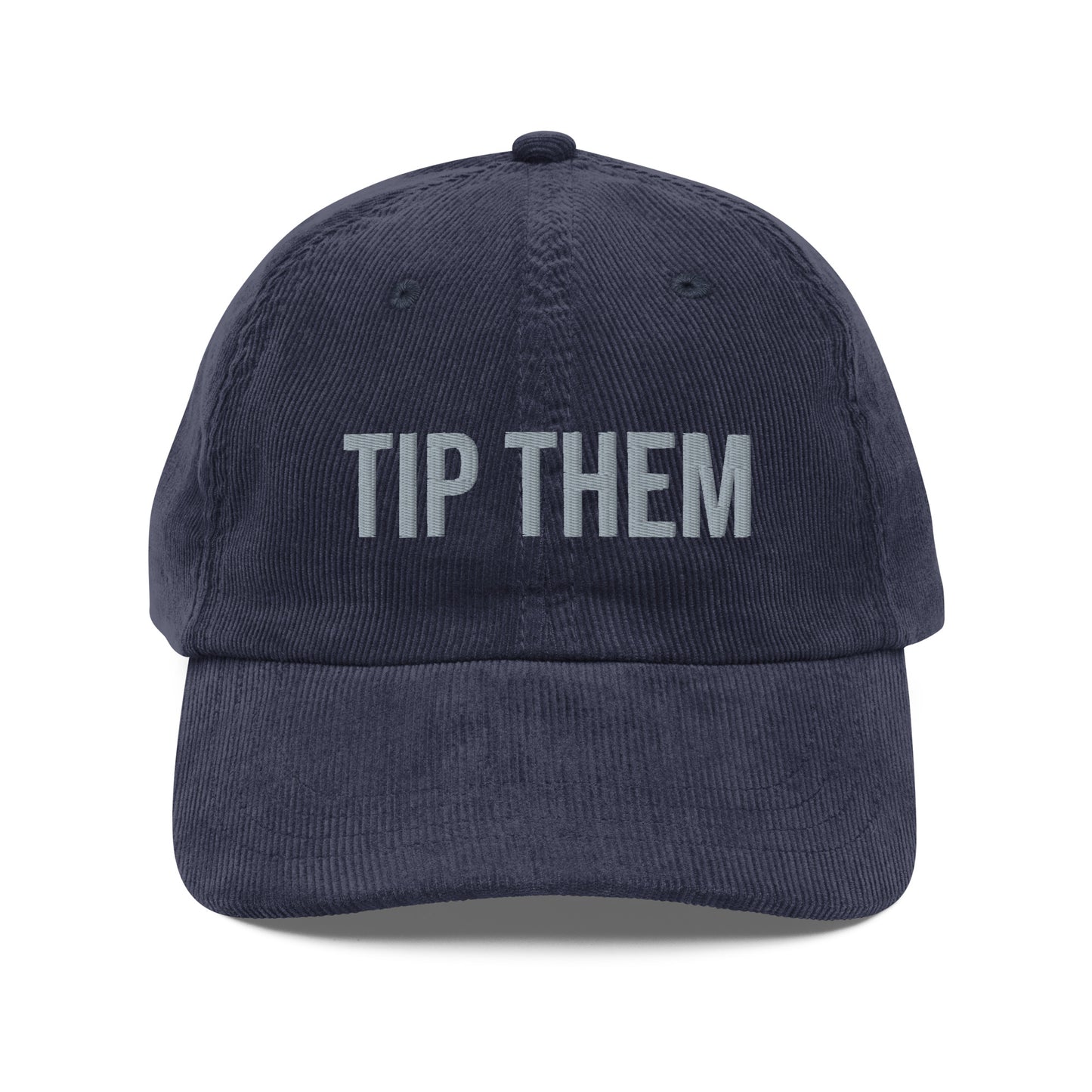 TIP THEM corduroy cap