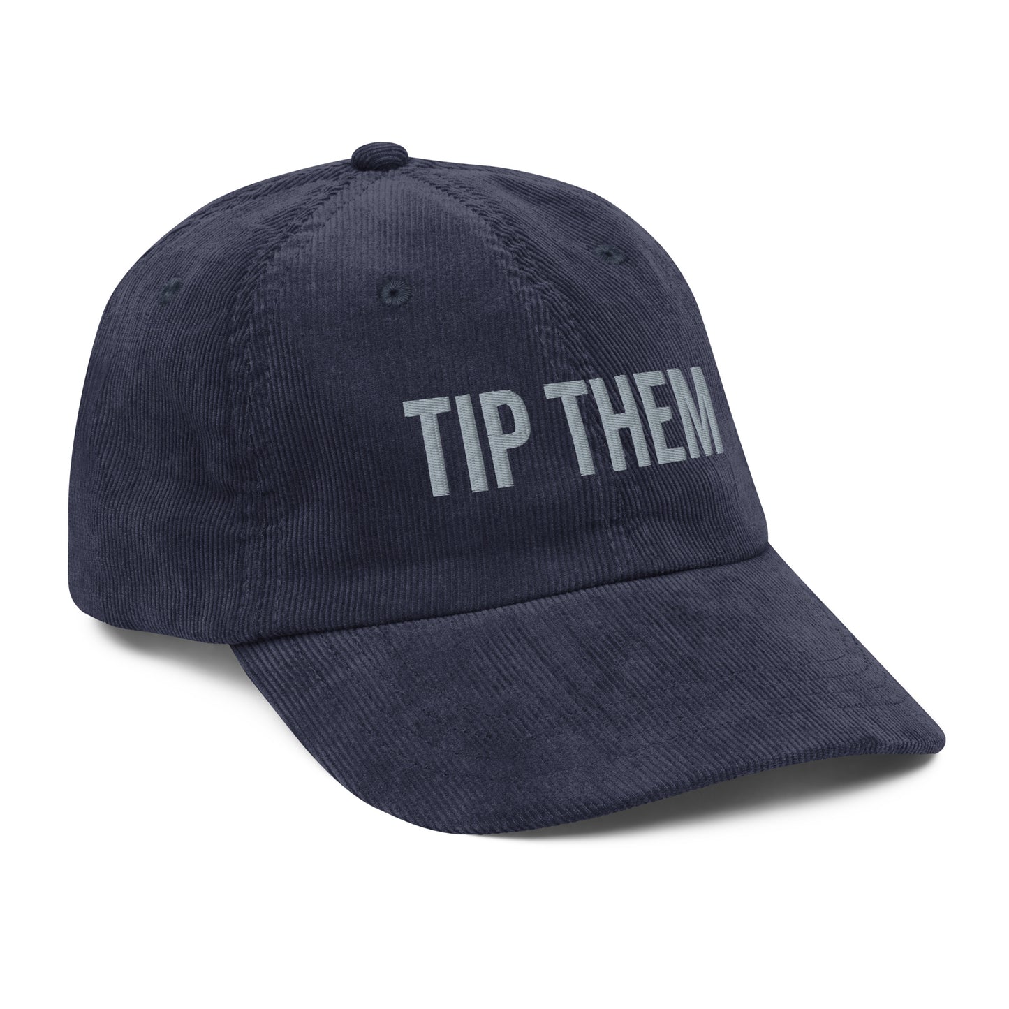 TIP THEM corduroy cap