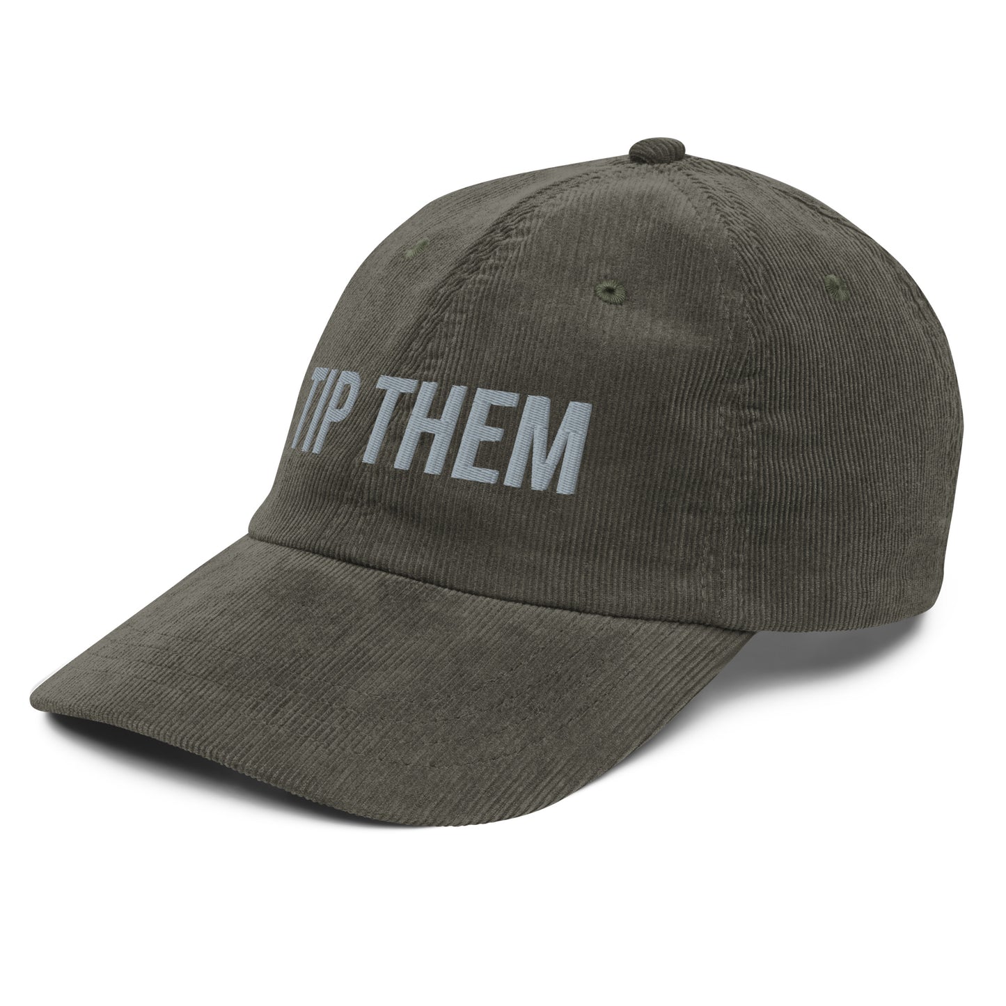TIP THEM corduroy cap