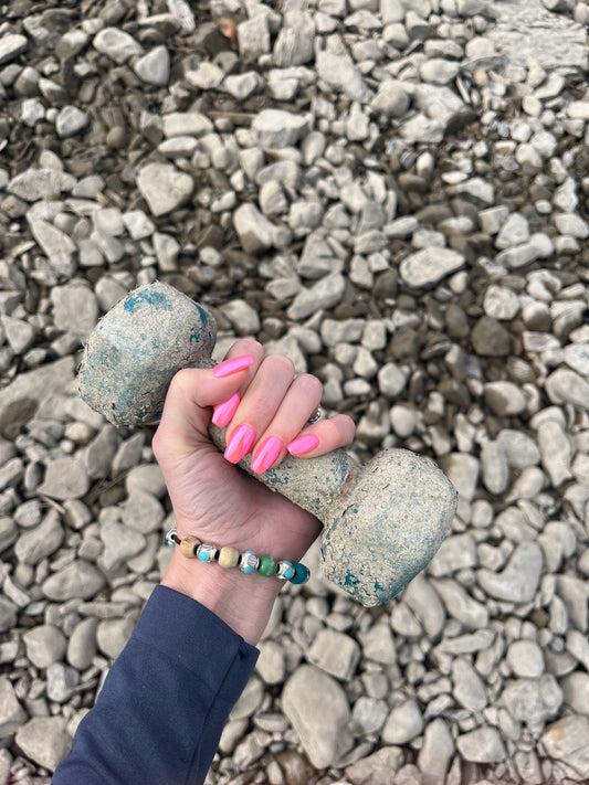 flathead lake Montana weight pink nails