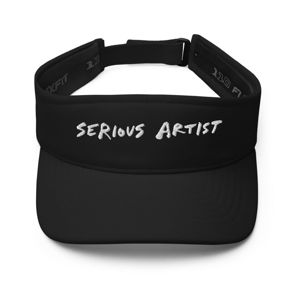 Serious Artist visor